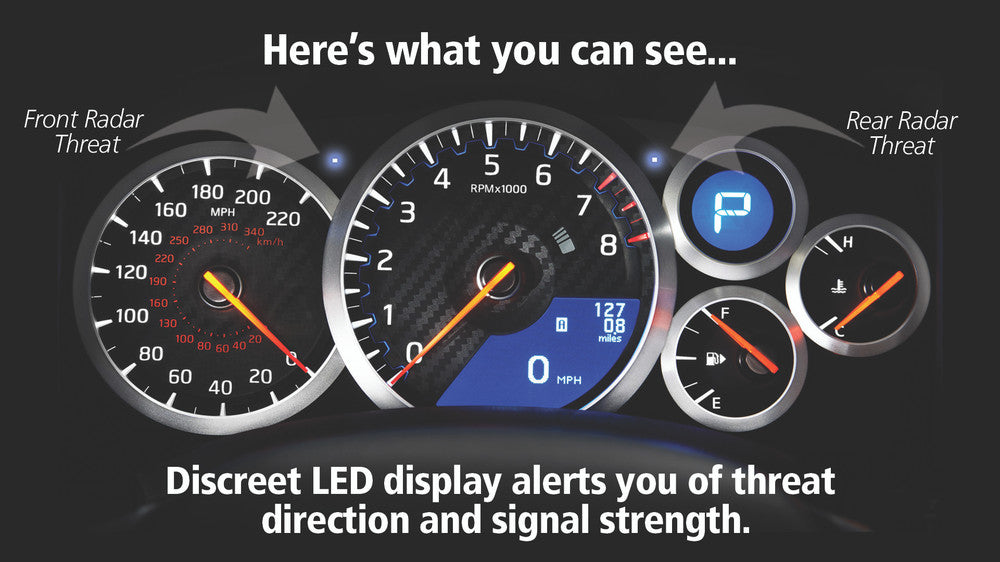 K40 Platinum360 Front and Rear Radar Detection System