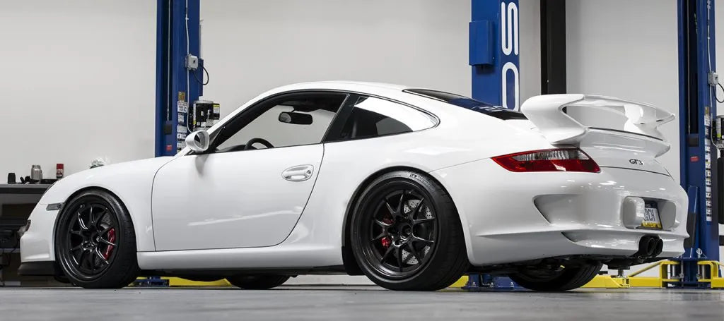 Porsche 997 GT3 Center Muffler Bypass Exhaust