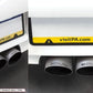 Porsche 997 GT3 Center Muffler Bypass Exhaust