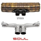 Porsche 997 GT3 Center Muffler Bypass Exhaust
