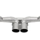Porsche 997 GT3 Center Muffler Bypass Exhaust